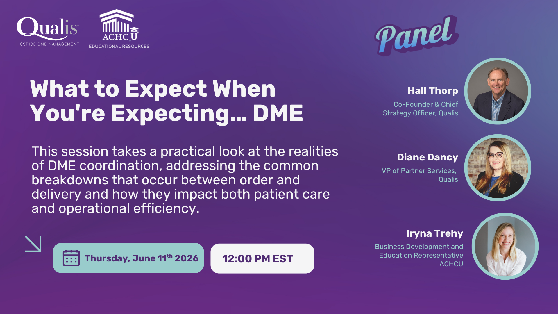 Qualis - ACHC Webinar June 2026